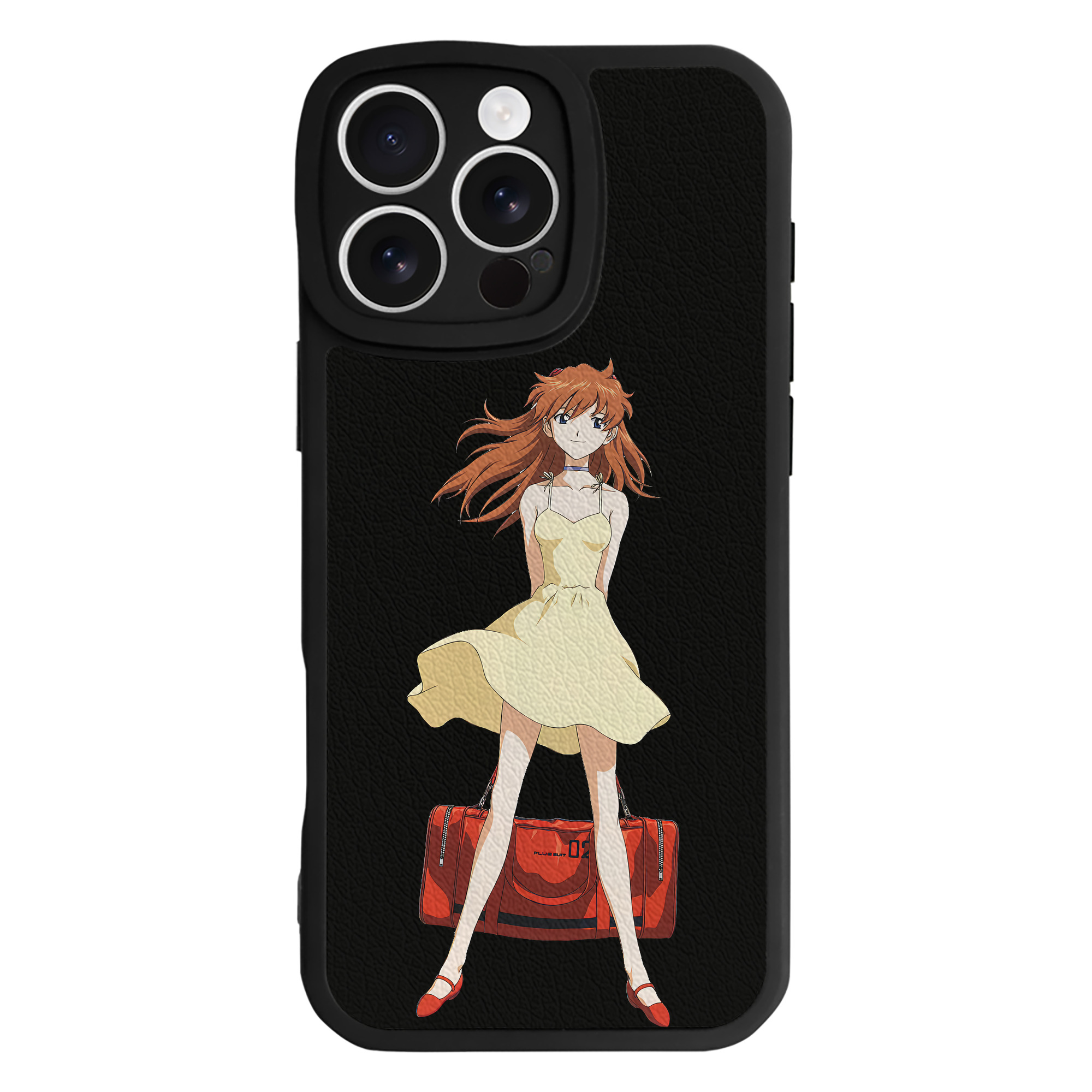 （画像用） EVA 新世紀エヴァンゲリオン 【iPhone 16シリーズ対応】シリコンスマホケース（レザー調） 材質：シリコン